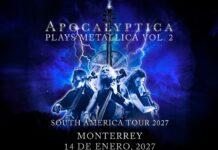 Apocalyptica llegará a Monterrey para desatar una tormenta de metal y chelos en el Escenario GNP Seguros