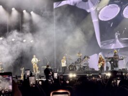 ¡Adam Levine hizo de todo en Monterrey! Maroon 5 celebró 25 años y hasta hubo “striptease” incluido